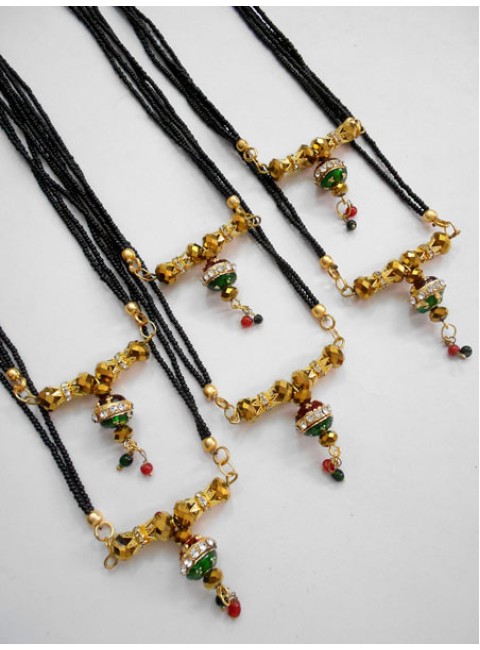 Meenakari Mangalsutra (6 Pcs)